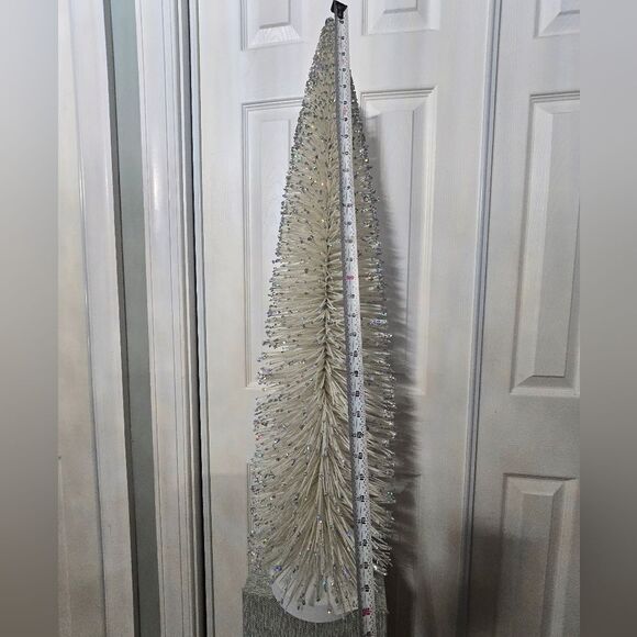 NWT Wondershop Target 2024 Large Christmas Bottle Brush Tree Sculpture 36" - Picture 10 of 16